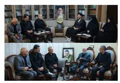 دیدار پزشکیان با خانواده شهیدان خطیب و سرلشکر موسوی