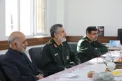تصویری از سرلشکر عبداللهی و شهیدان حاجی‌زاده و باقری