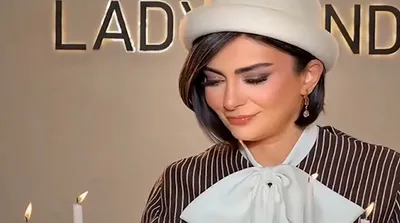 ویدیوی لیندا کیانی از تولد 45 سالگی‌اش