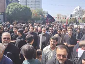 حضور محسن رضایی در راهپیمایی جاماندگان اربعین حسینی - مشهد مقدس