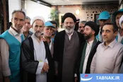 عکس: دیدار سرپرست حجاج با زائران در مدینه منوره