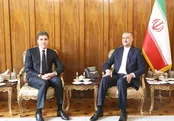 دیدار رئیس اقلیم کردستان عراق با امیرعبداللهیان