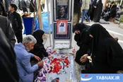 عکس: گرامیداشت اربعین شهدای جنگ رمضان در بهشت زهرا (س) تهران
