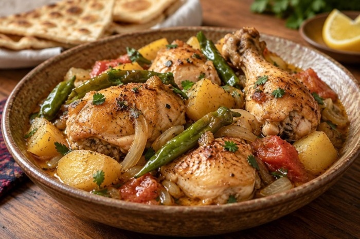 تهیه کباب روش افغانی با گوشت و مرغ