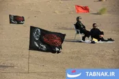 عزاداری در صحرای سمنان