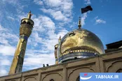 عکس: حمله دشمن امریکایی _ صهیونی به حسینیه اعظم زنجان
