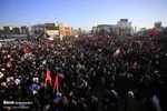 سیل جمعیت در بدقه سردار سلیمانی