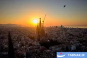 عکس: بلندترین کلیسای جهان در بارسلونا