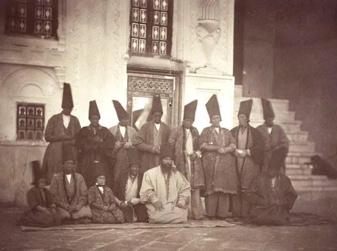 عکس یادگاری «خواجه ها» قاجاری در دامغان