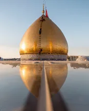 شست‌وشوی گنبد حضرت عباس(ع) در آستانه ماه‌محرم