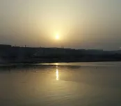 غروب جزیره خارک