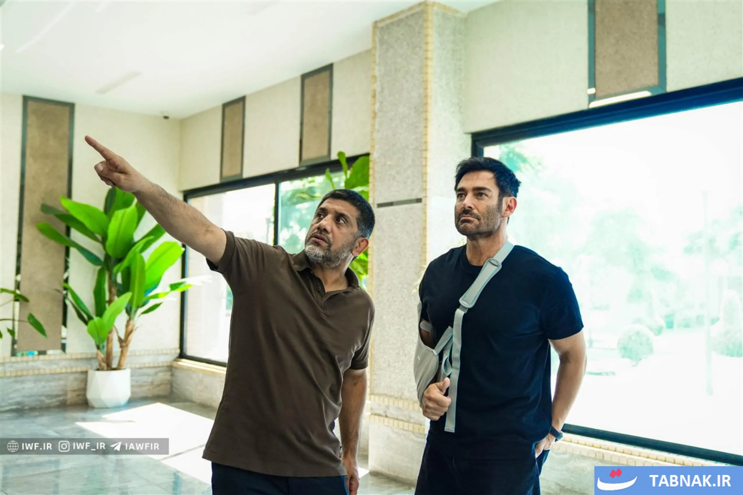 عکس: حضور محمدرضا گلزار در فدراسیون کشتی