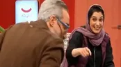 کرکر خنده الیکا عبدالرزاقی با امیرمهدی ژوله درباره مرگ پدرش!