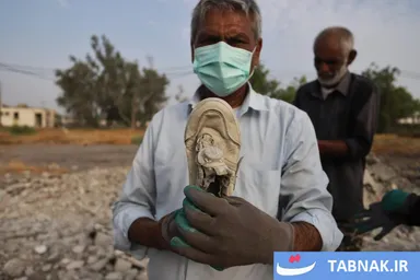 عکس: ادامه تفحص در مدرسه شجره طیبه تا گلزار شهدای میناب