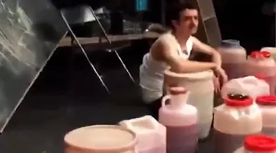فیلم دستگیری علی شادمان با زهرماری!