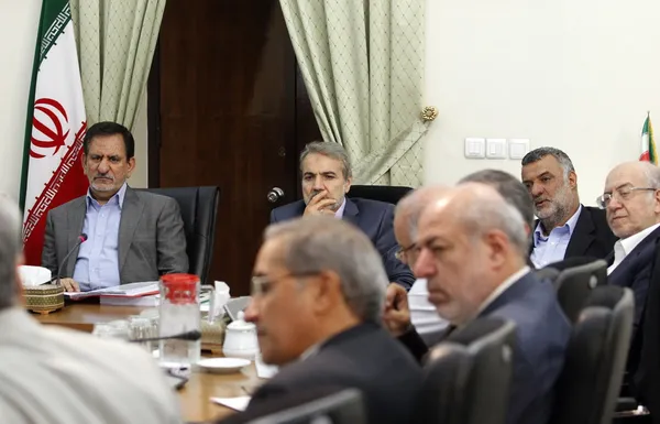 جلسه شورای عالی اقتصاد، روز دوشنبه به ریاست اسحاق جهانگیری معاون اول رییس جمهوری برگزار شد./IRNA
