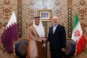 عکس: دیدار نخست وزیر قطر با دکتر قالیباف