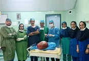 خارج کردن توده ۶ کیلویی از شکم بیمار در مازندران