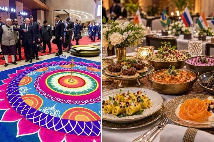 انتقاد از غذاهای خاص در اجلاس بریکس+عکس
