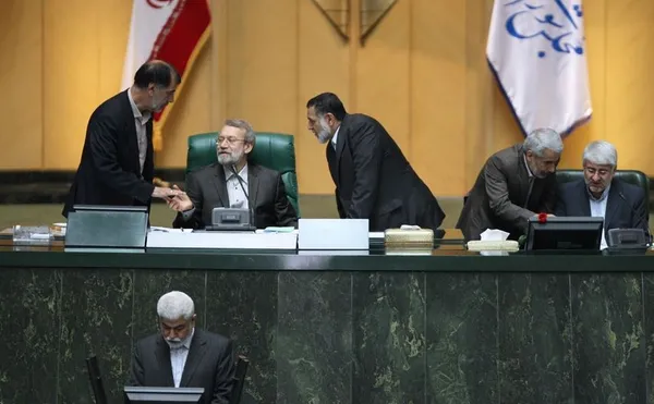 جلسه امروز (یکشنبه) مجلس شورای اسلامی به ریاست علی لاریجانی برگزار شد./IRNA

