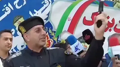 تصاویر ضبط تفنگ بادی توسط پلیس