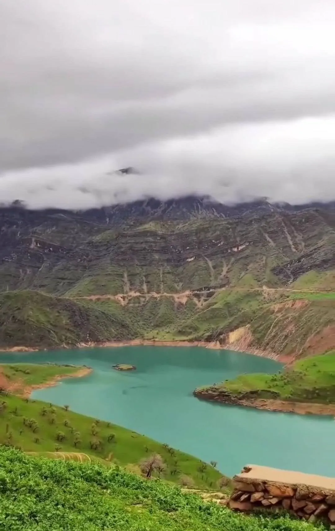 عکس: قابی چشم نواز از طبیعت دهکده زارس در خوزستان