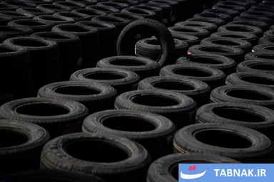 عکس: تداوم تولید تایر با تلاش کارگران