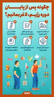 چگونه پس از پایان دوره رژیم، لاغر بمانیم