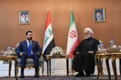عکس: دیدار نخست‌وزیر عراق با رئیس قوه قضاییه