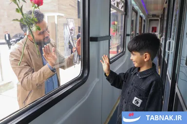 عکس: افتتاح و بهره‌برداری از راه آهن اردبیل- میانه