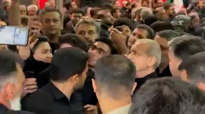 پزشکیان در مراسم عزاداری عاشورای حسینی ارومیه