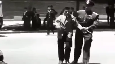تصاویر برخورد پلیس با مزاحمین مدارس دخترانه