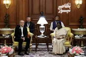 دیدار پزشکیان با رئیس‌جمهور هند