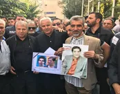 حضورخانواده آشتیانی و بزرگان پرسپولیس درتشییع پیکر