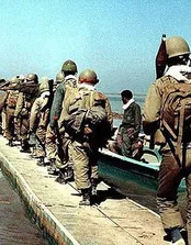 سنگر محسن رضایی در نقطه صفر مرزی در طولانی‌ترین عملیات دفاع مقدس