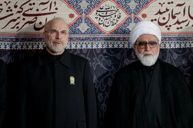 عکس: خطبه‌خوانی شهادت امام رضا علیه‌السلام در حرم مطهر رضوی