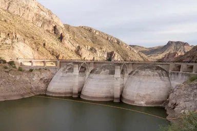 عکس: سقوط ذخایر آبی آریزونا در پی سال فاجعه‌بار بارش برف