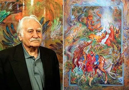 یک سال پس از خاموشی مردی که با قلم، روح ایران را نقاشی کرد؛ محمود فرشچیان، نگارگر جاودانه