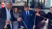 مراسم رونمایی از ستاره هالیوود برای دیوید بکام