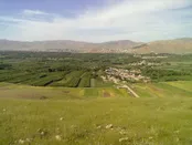 نمایی از باغات شهر نهاوند استان همدان