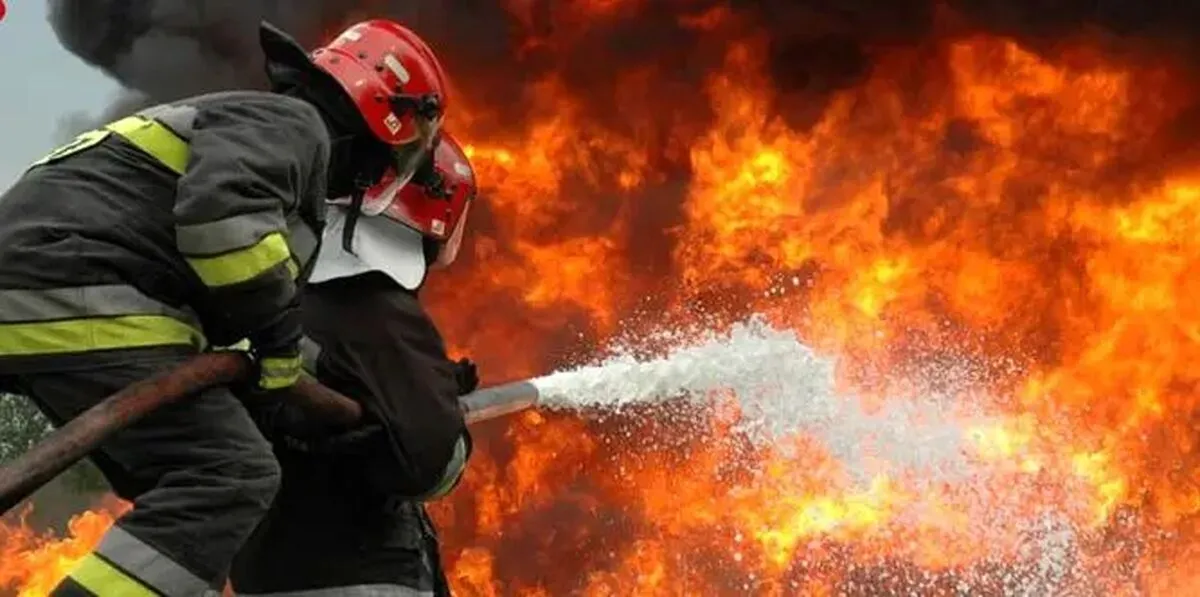 مرگ مرد جوان بر اثر آتش‌سوزی