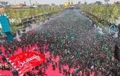 عزاداری سنتی ظهر عاشورا در کربلای معلی