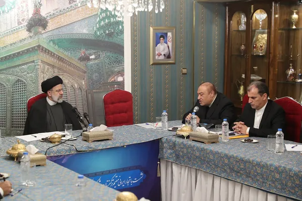 نشست بازرگانان مقیم ترکمنستان با دکتر رئیسی