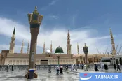 مسجد النبی صلی الله علیه وآله در ایام حج 1404