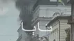 تصاویر حمله پهپادی به سازمان امنیت اوکراین
