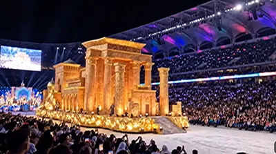 معرفی ایران در افتتاحیه جام جهانی با تخت جمشید؟!