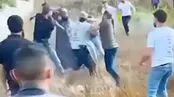 لحظه خلع سلاح و هلاکت صهیونیست‌ها توسط مبارز فلسطینی