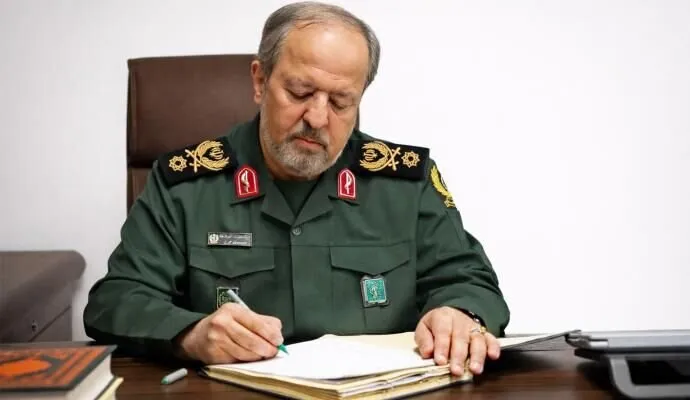 پیام تبریک سردار ابن‌الرضا به سرلشکر محسن رضایی