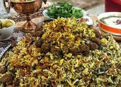 دستور پخت کلم پلو شیرازی