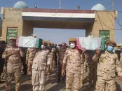 پیکر مطهر۲۰ شهید از مرز شلمچه وارد کشور شد